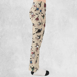Quack Killer Horror Flare Leggings