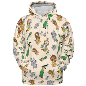 Cartoon Mashup Ed, Edd n Eddy All-over Print Hoodie