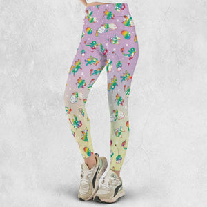 Rainbow Pokemon Pattern Legging