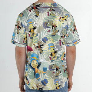 Jiminy Cricket Pinocchio Unisex Baseball Jersey
