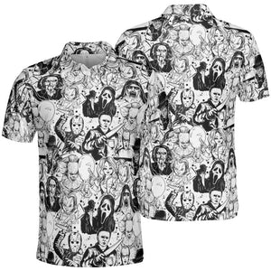 AOP Men/Women Polo Shirt - B2DETD98 - - 2