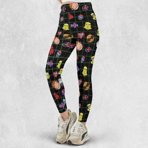 Retro 80s M.A.S.K Cartoon Legging