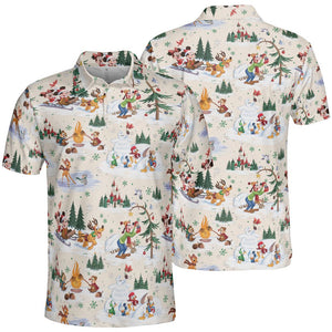AOP Men/Women Polo Shirt - EGGWNKB4 - - 2
