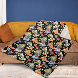 Mountain Magic Kingdom Parks Fleece Blanket