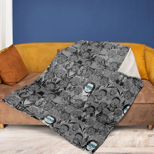 Obey Consume They Live Fleece Blanket