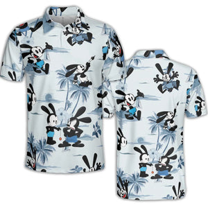 Oswald the Lucky Rabbit AOP Men/Women Polo Shirt