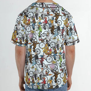 Tour De Muppet The Muppet Movie Unisex Baseball Jersey