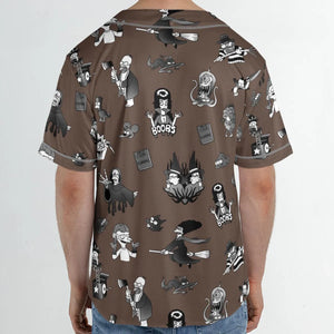 Treehouse of Horror The Simpsons Unisex Baseball Jersey