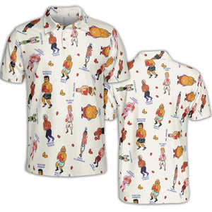 Retro Game Punch Out AOP Men/Women Polo Shirt