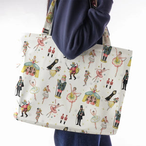 Plum Fairy for Holiday The Nutcracker Large Tote Bag