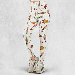 Retro Game Punch Out Legging