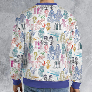 She Has The Strength To Do Anything The Bionic Woman All-over Print Sweatshirt