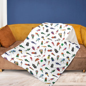 My Ultimate Justice League Fleece Blanket