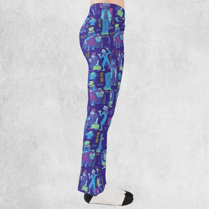 Happy Haunts Journal Haunted Mansion Flare Leggings