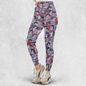 Chainsaw Evil Dead Seamless Legging