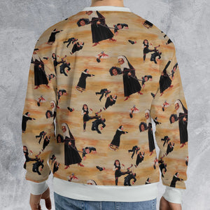 Bless You Sister Act All-over Print Sweatshirt