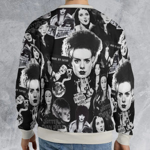 Horror Ladies Slay Collage Classic Horror Movies All-over Print Sweatshirt