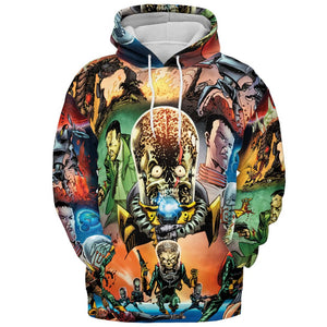 All-over Print Hoodie - ZBH7ATKN - - 2