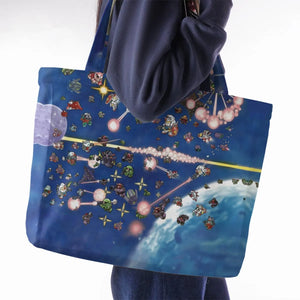 SD Gundam Battle Large Tote Bag