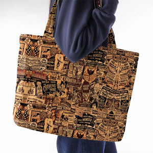 The Monster Show Mashup Large Tote Bag