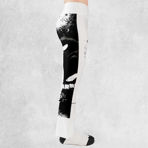 Cubone and the Ghosts Flare Leggings