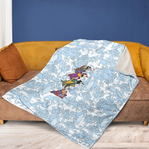 The Vultures The Jungle Book Fleece Blanket