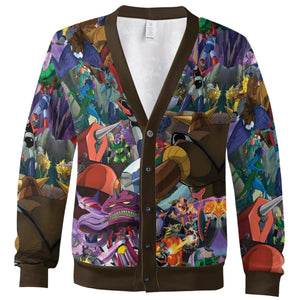 Shogun Warriors Battle Cardigan