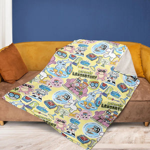 Dee Dee Mandark Dexter's Laboratory Funny Fleece Blanket
