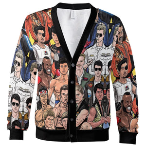Martial Arts Stars Cardigan