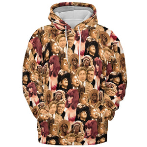 Mel Brook's movies collage All-over Print Hoodie