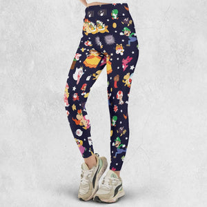 Mushroom Kingdom Super Mario Legging