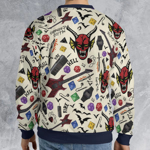 Hellfire Club Stranger Things All-over Print Sweatshirt