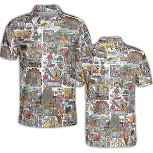 Back To Style Back To The Future AOP Men/Women Polo Shirt