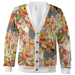 Happy Vibes Winnie The Pooh Cardigan