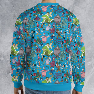 All-over Print Sweatshirt - PBEUK71Z - - 2