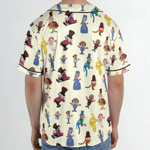 Mister Magoo's Christmas Unisex Baseball Jersey