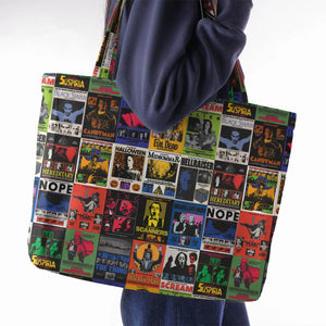 Modern Horror Movies Nope Ghostface Pinhead Pearl Leatherface Halloween Large Tote Bag
