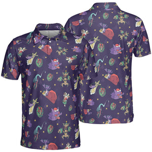 AOP Men/Women Polo Shirt - 82UC9JR3 - - 2