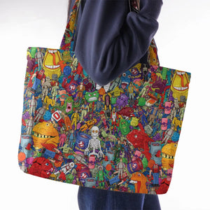 Ghostbusters Toybox Large Tote Bag