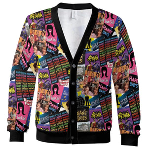 Classic Television Collage Cardigan