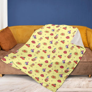 The Electric Mayhem Characters The Muppet Show Fleece Blanket