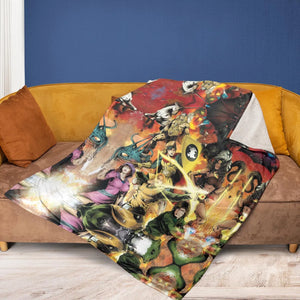 Great Power Dungeons Fleece Blanket