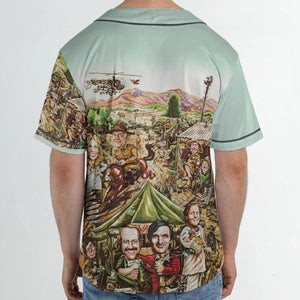 M*A*S*H Movie Art Unisex Baseball Jersey