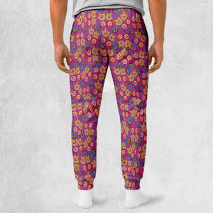 Colorful Friends Teletubbies Sweatpants