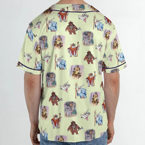 Ewoks Characters Star Wars Unisex Baseball Jersey