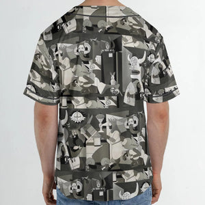 Monty Picasso Style Art Unisex Baseball Jersey
