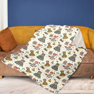 Festivites Midsommar Muppet Babies Fleece Blanket