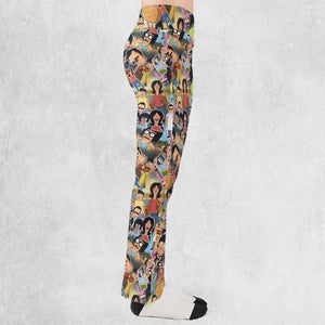 Bob's Burger Wonder Wharf Flare Leggings