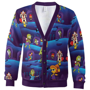 Horror Night The Simpsons Cardigan