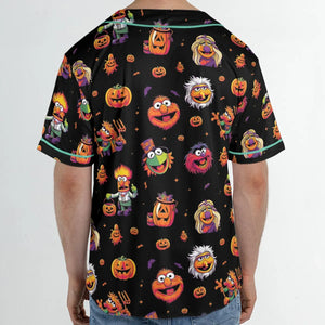 Halloween Muppets Unisex Baseball Jersey